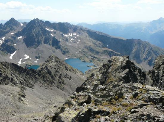 Lacs de Rabuons depuis le Ténibre