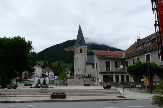 le centre ville de Sappey en chartreuse