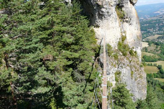 la passerelle de La Canourgue