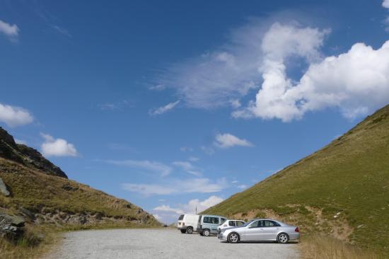 parking d ' arrivée du col du Sabot - Vaujany - Isère