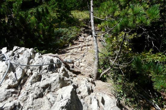 sortie de la via ferrata marcellinas aux Orres