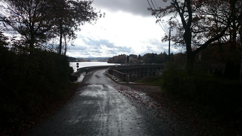 Le barrage de Pareloup