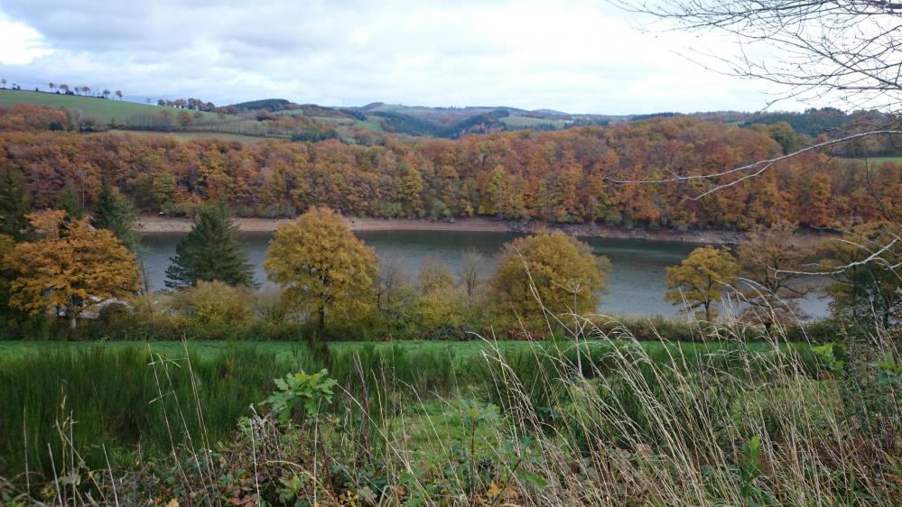 Un des aspect du lac de Pont de salars aux alentours de le Vibal