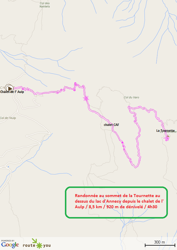 Randonnee au sommet de la tournette au dessus du lac d annecy depuis le chalet de l aulp